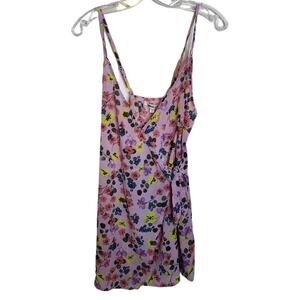 Miken Orchid/Tea Rose  Wrap Front Swim Cover-up, NWT, XS